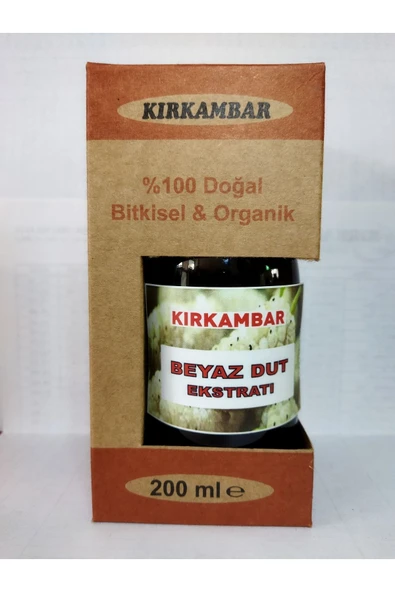 Kırk Ambar Beyaz Dut Ekstratı 200 ml