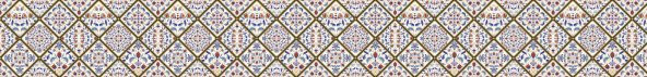 Mutfak Tezgah Arası Folyo Fayans Kaplama Folyosu Ottoman Motif - 3