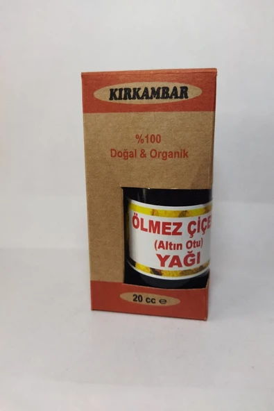 Kırk Ambar  Ölmez Çiçek Altın Otu Yağı 20 cc