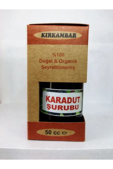 Kırk Ambar  Karadut Şurubu 50cc