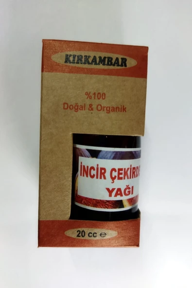 Kırkambar Krem Incir Çekirdeği Yağı 20 Cc