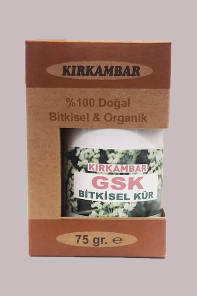 Kırk Ambar Göğüs Sıkılaştırıcı Kür GSK