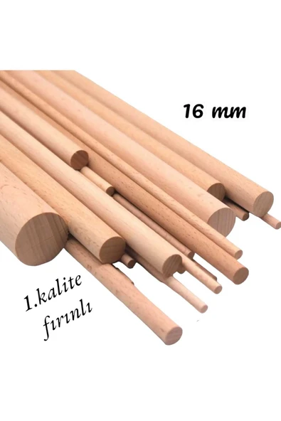 değerli hobi ahşap kayın kavela pürüzsüz 1.sınıf  fırınlı kavale 16 mm 50  cm 6 adet