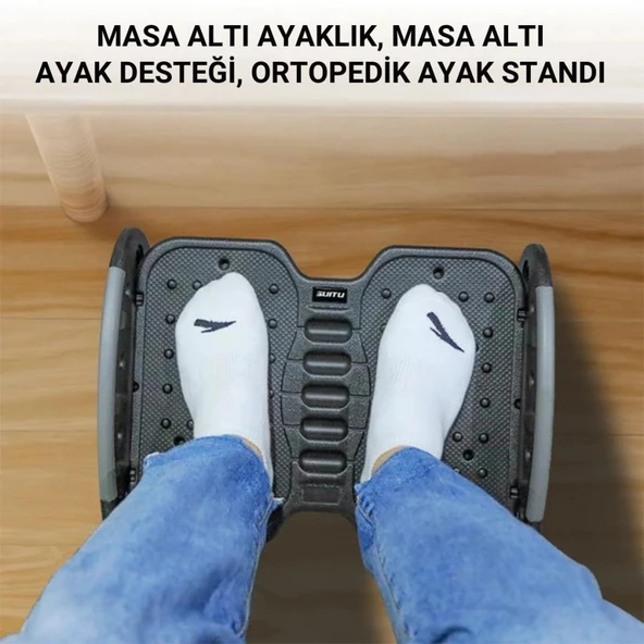 Polham Masa Altı Ortopedik Ayak Standı, Masa Altı Ayak Destek Standı. Ofis, Okul İçin Ayak Standı - 2