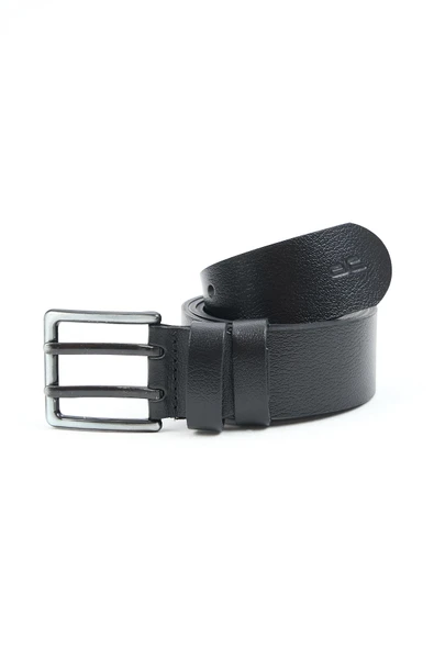 Erkek Siyah Deri Kemer 112549 - Resim 3