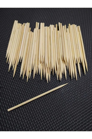değerli hobi Ahşap Bambu Silindir Maket Çubukları 5 Mm 14,5 Cm 100 Adet