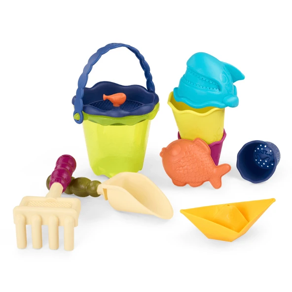 B.Toys Turkuaz Plaj Vagonu - Resim 7