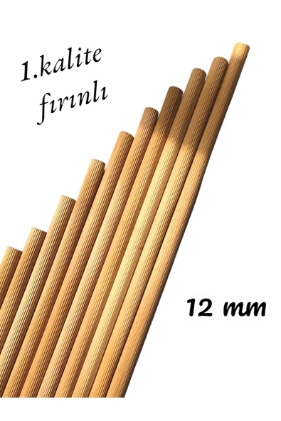 ncy Ahşap Kayın Kavale 1.kalite 12 Mm X 100 Cm Fırınlanmış Yivli Kavela 5 Adet