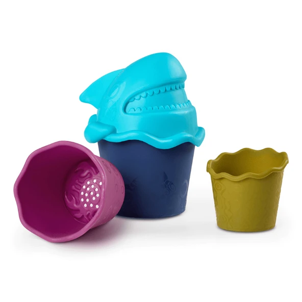 B.Toys Kırmızı Plaj Vagonu - Resim 5