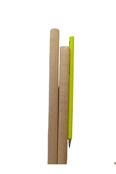 ncy Ahşap Kavele Çıta Çubuk Kavela Kayın 14 mm Yivli 100 cm 5 Adet - 2