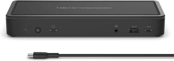 Belkin USB C Bağlantı İstasyonu (2 HDMI 2.0 Bağlantı Noktası, 2 DisplayPort 1.4