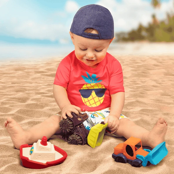 B.Toys Üçlü Araç Seti - Resim 2