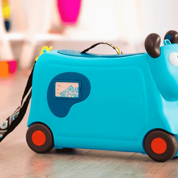 B.Toys Tekerlekli Seyahat Çantası - Mavi - 7