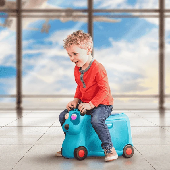 B.Toys Tekerlekli Seyahat Çantası - Mavi - 9