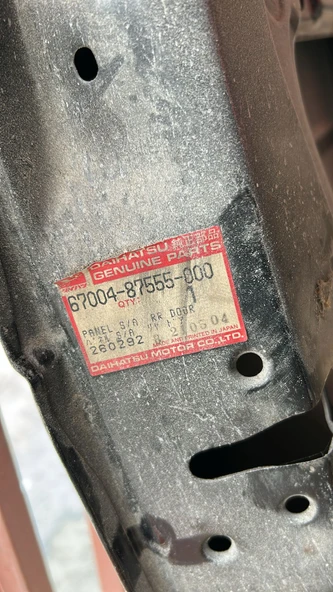 ORTA KAPI SAĞ DAİHATSU Hİ-JET ORJİNAL - Resim 3