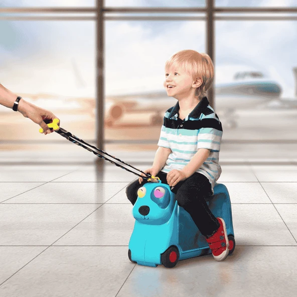 B.Toys Tekerlekli Seyahat Çantası - Mavi - 8