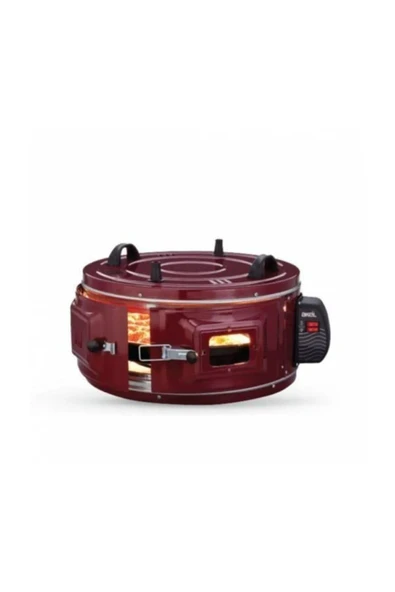 Akel AF330 Elektrikli Davul Fırın 45L 1100W Kırmızı (TEŞHİR) - 2
