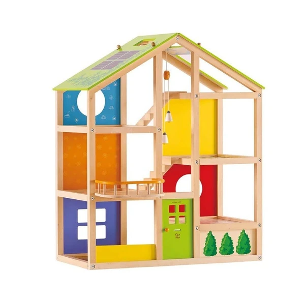 Hape 4 Mevsim Mobilyalı Oyuncak Ev - 5