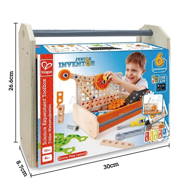 Hape Bilimsel Deney Oyuncak Alet Çantası - 5