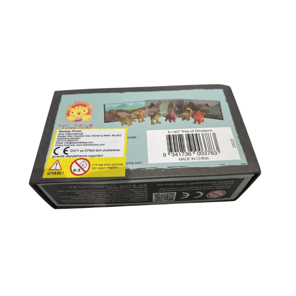 Tiger Tribe Sahneli Hayvan Figürleri - Dinosaurs - 8