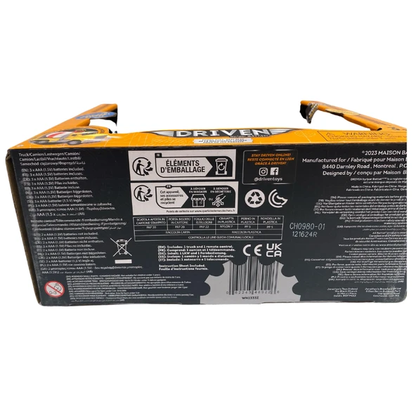 Driven Kumandalı Mini Çimento Arabası - 8