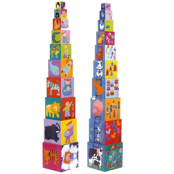 Djeco Küpler - 10 Funny Blocks