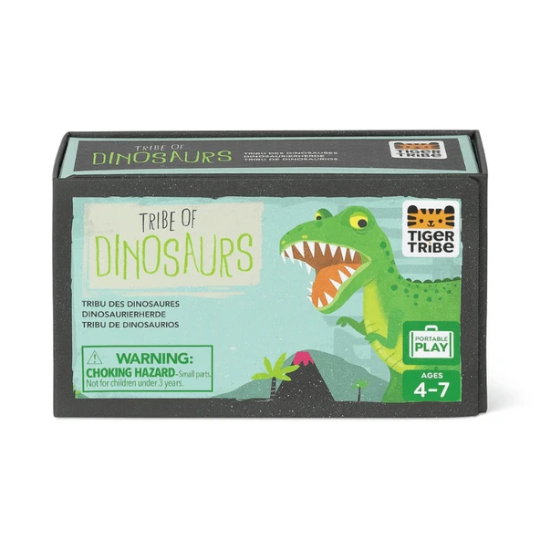 Tiger Tribe Sahneli Hayvan Figürleri - Dinosaurs - 7