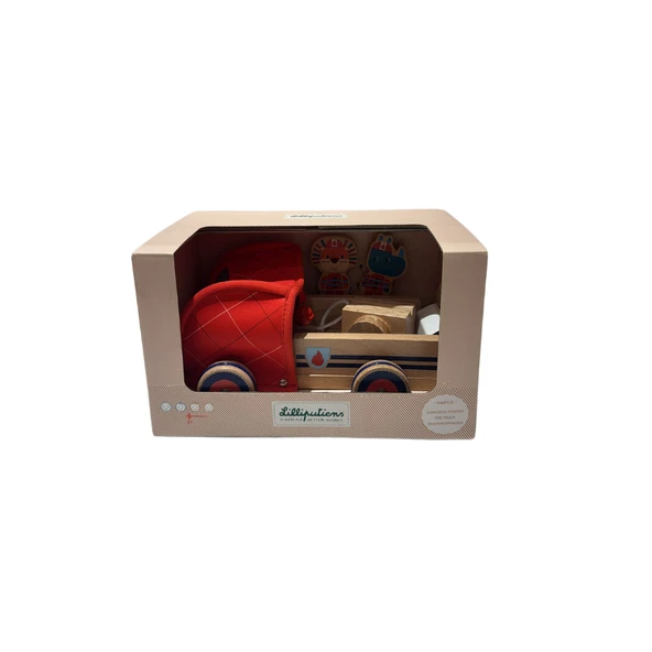 Lilliputiens Ahşap İtfaiye Aracı - Marius & Jack - 8