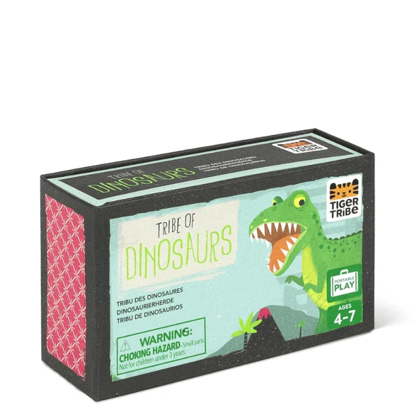 Tiger Tribe Sahneli Hayvan Figürleri - Dinosaurs - 2