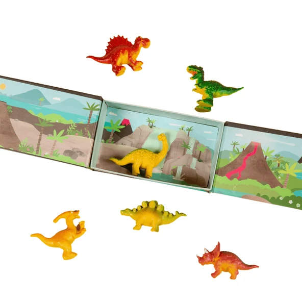 Tiger Tribe Sahneli Hayvan Figürleri - Dinosaurs - 3