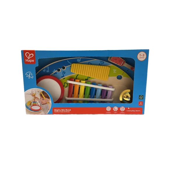 Hape Mighty Mini Band Oyuncak Müzik Seti - 9