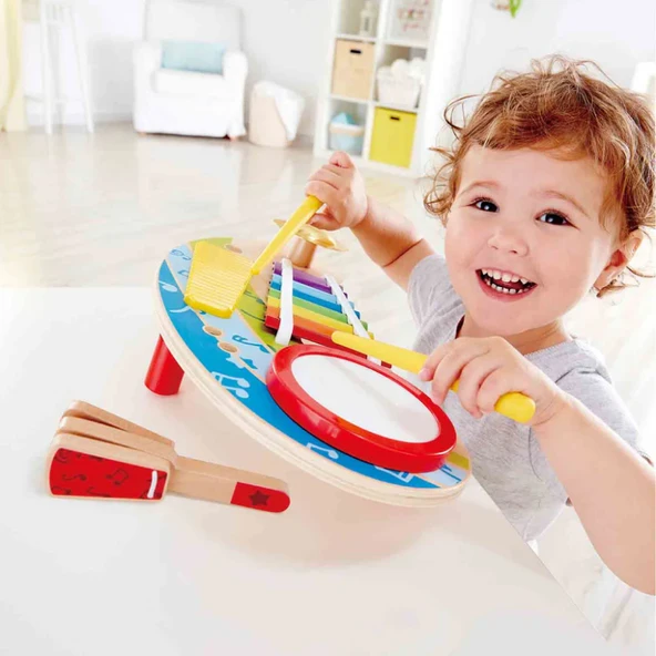 Hape Mighty Mini Band Oyuncak Müzik Seti - 6