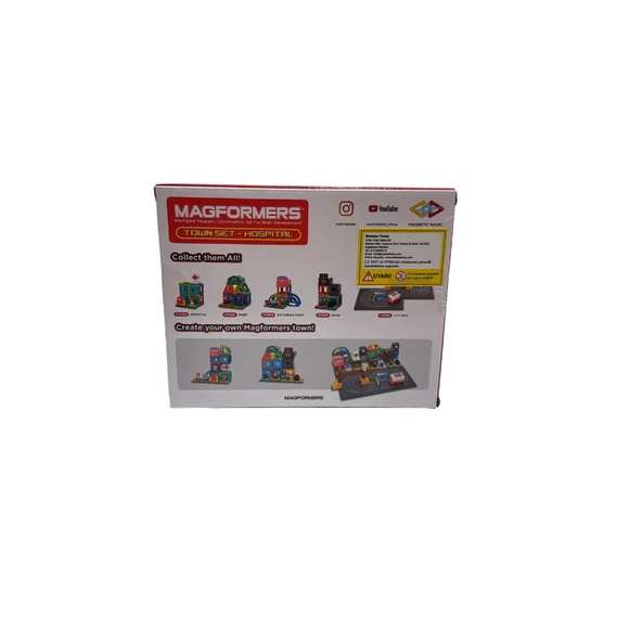 Magformers Mıknatıslı Hospital Set - 22  Parça - 5