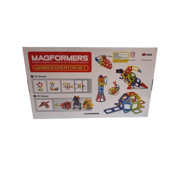 Magformers Mıknatıslı Wonder Creator Set - 121 Parça - 9