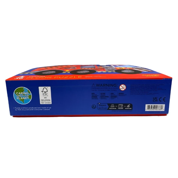 Crocodile Creek Dekoratif Puzzle - 36 Parça - Araçlar - 4