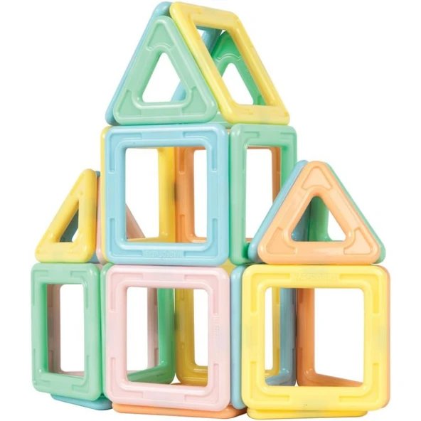 Magformers Mıknatıslı My First Pastel Set - 30 Parça - 4