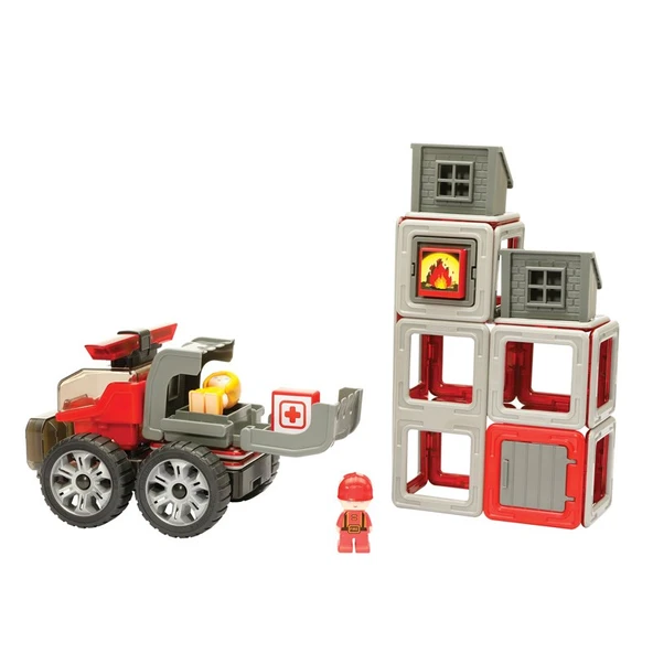 Magformers Mıknatıslı Rescue Set - 50 Parça - 5