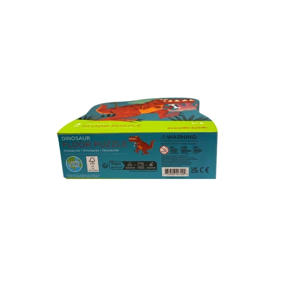 Crocodile Creek Dekoratif Puzzle - 36 Parça - Dinozor - 5