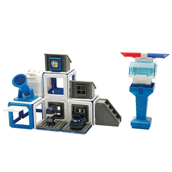 Magformers Mıknatıslı Police Set - 50 Parça - 5