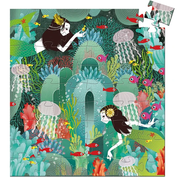 Djeco Dekoratif Puzzle 54 Parça - Su Perisi - 3