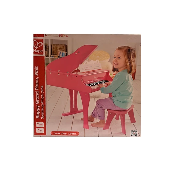 Hape Happy Grand Piyano - Pembe - 10