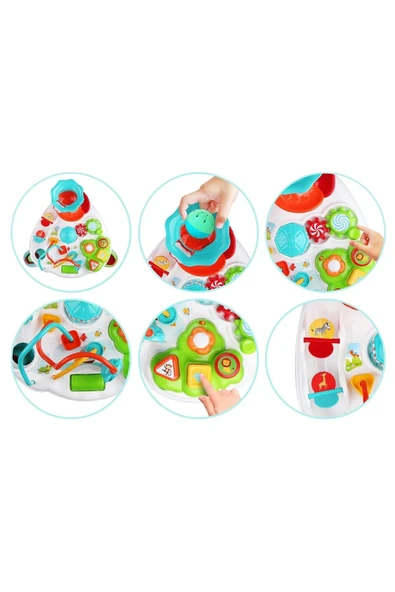 Let's Be Child Türkçe Konuşan Eğitici Aktivite Oyun Masası  (TEŞHİR) - 8