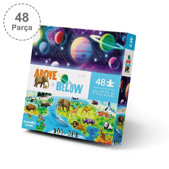 Crocodile Creek  Puzzle - 48 Parça - Dünya Ve Uzay