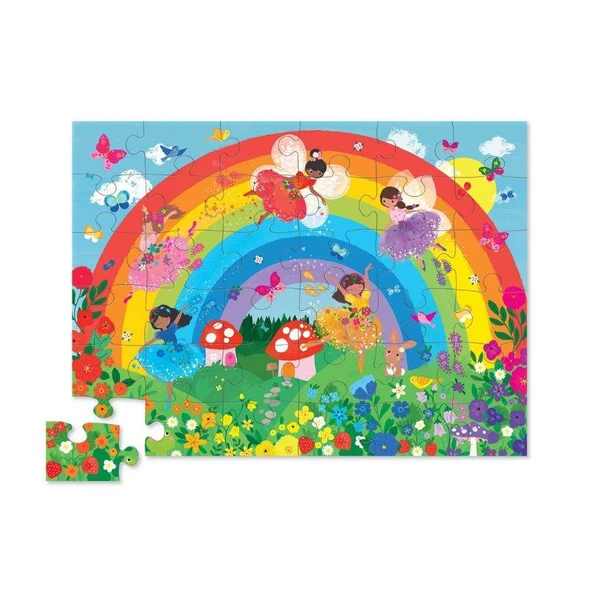 Crocodile Creek Dekoratif Puzzle - 36 Parça - Over the Rainbow - 3