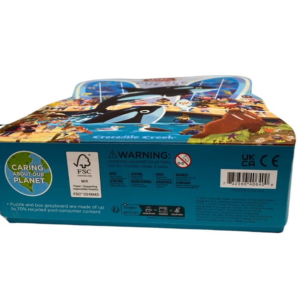 Crocodile Creek Puzzle - 48 Parça - Akvaryumda Bir Gün - 5
