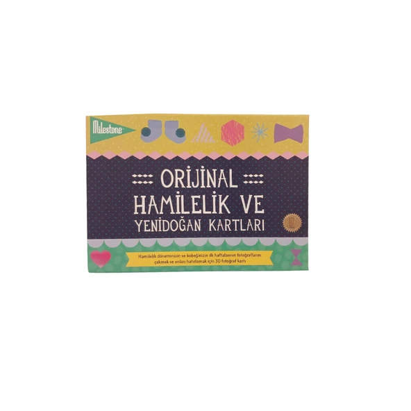 Milestone Orijinal Hamilelik - Yenidoğan Kartları - 3