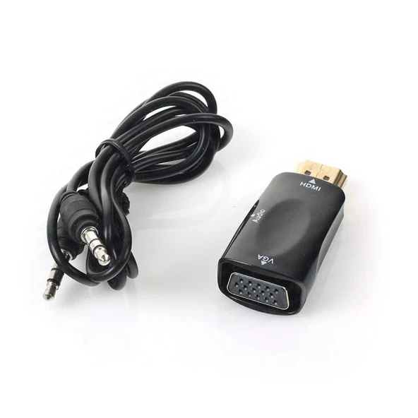 Dark DK-HD-AHDMIXVGA2 - HDMI to VGA ve Ses Aktif Kablosu - 3