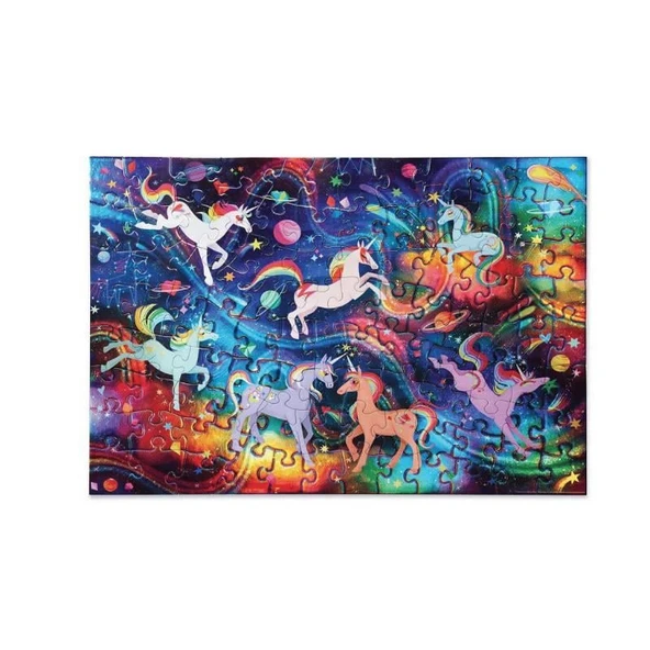 Crocodile Creek Puzzle - 100 Parça - Unicorn Galaksi - 3