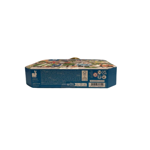 Janod 36 Parça Çantalı Puzzle - Şehir - Resim 4
