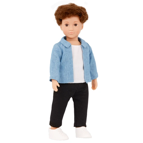 Lori Miguel Oyuncak Bebek ve Salon Seti - 15 cm - 2